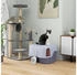 Pawhut Cat Toilet With Lid (D31-094V00Vt)