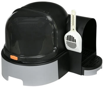 Pawhut Cat Cabinet Cat Toilet With Lid (D31-080V00Gy)