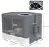 Pawhut Cat Cabinet Cat Toilet With Lid (D31-085V00Gy)