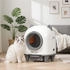 Pawhut Cat Toilet (D31-124V91Wt)