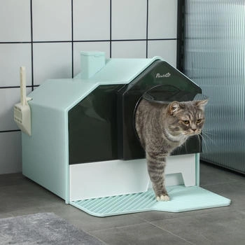 Pawhut Cat Toilet (D31-077V00Lb)