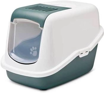 Savic Nestor Katzentoilette Grün/Weiß (K0227NG)