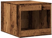vidaXL Katzenklo Altholz-Optik 47x59x42 cm Holzwerkstoff