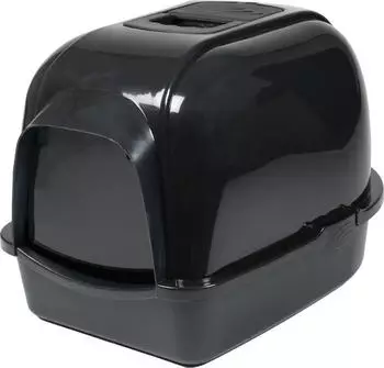 EBI Europet Bernina Katzentoilettenhaus schwarz Eclipse M