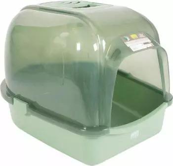 EBI Europet Bernina Katzentoilette Eclipse transparent/grün Größe: L