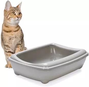 Karlie Katzentoilette Arist O Tray 42 x 30 x 11 cm grau