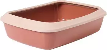 Nobby Katzentoilette Iriz 50 champagner/rosa 50 x 37 x 14 cm