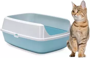 Karlie 522871 Katzentoilette Mary Loo Eco L: 50 B: 38,3 H: 21,4 cm Aquarelle