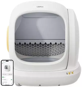 UBPet C20 Selbstreinigend Automatische Katzentoilette weiss
