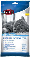 TRIXIE 4043, TRIXIE Simple'n'Clean Katzentoilettenbeutel, M, 10 St&uuml;ck, Grundpreis: