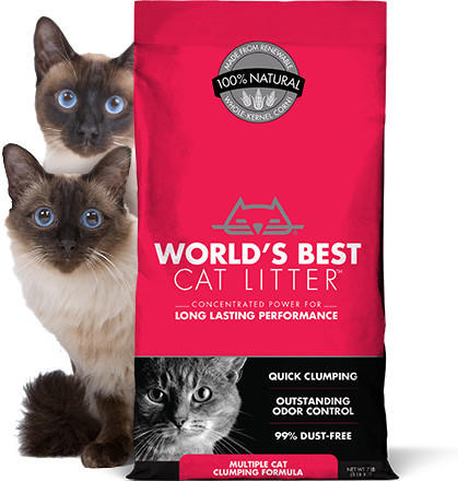 World's Best Cat Litter Multiple Cat Clumping 6,35l