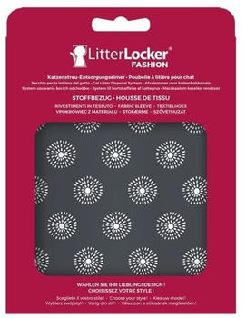 Litter Locker Fashion Bezug - Flowers Grey