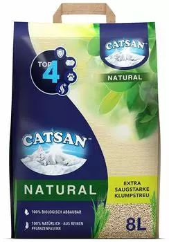 CATSAN Natural Klumpstreu 8L