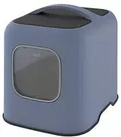 Rotho KATZENTOILETTE Pastellblau 39.5x44.3x51 cm