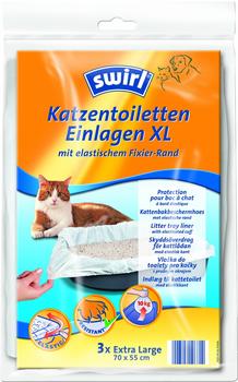 Swirl Katzentoiletten-Einlagen (Gr. XL)