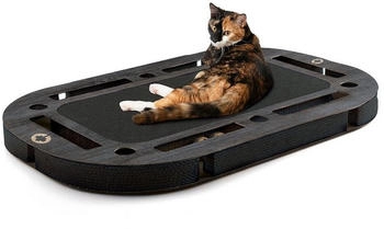 CanadianCat Katzenspielplatz PlayPlate Black schwarz