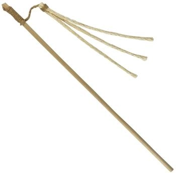 Nobby Katzenangel mit Sisal Stab 40 cm Band mit Spielzeug 70 cm