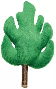 Beeztees Dschungel Matatabiblatt grün