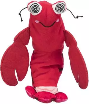 Trixie Cat Zappelshrimp Stoff Katzenminze 23 cm