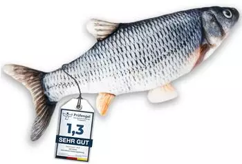 PetTec Fisch- interaktiv elektrisch f&uuml;r Autonomie beweglicher Fisch f&uuml;r Katzen mit Katzenminze