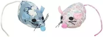 Trixie Maus aus Stoff mit Katzenminze 4,5 cm
