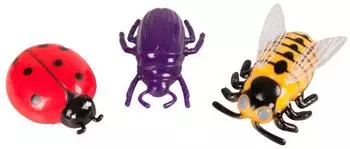 Karlie K&F Spielzeug Katzen Crazy Käfer Biene Marienkäfer 5CM AN: 4CM AL: 2CM