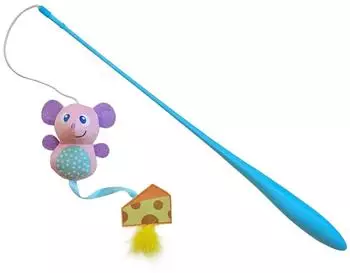 Nobby Katzen-Angel mit Maus-Spielzeug