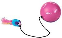 TRIXIE 4564, TRIXIE Ball Turbinio, mit Motor und Maus, &Oslash; 9 cm