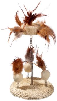 Karlie Sisal & Luffa auf Feder Nature Cat Toy (25 cm)