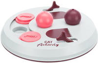 Aktivit&auml;tsspiel F&uuml;r Katzen - Trixie - Flip Board - &Oslash; 23 Cm - Hellgrau /