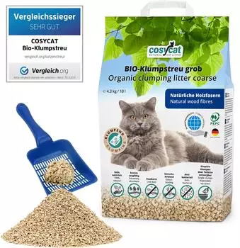 COSYCAT Bio-Katzenstreu grob