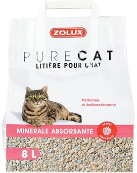 Zolux Pure Cat Absorbent mineral cat litter 8 L