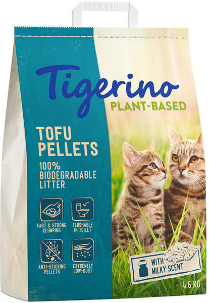 Tigerino Plant-Based Tofu Pellets Milch-Duft 4,6kg