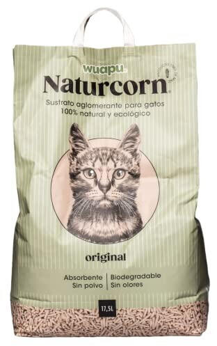 Wuapu Naturcorn Original Cat Litter 17,5l