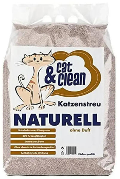 Cat & Clean Katzenstreu Naturell ohne Duft 10kg
