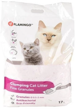 Flamingo Katzenstreu Silica fein Klumpstreu 17 l (560711)