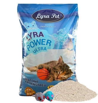 Lyra Pet Power ULTRA excellent Katzenstreu + 2 Mäuse 15 L (30108-004-Z5)
