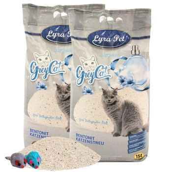 Lyra Pet GreyCat 2 x 15 L + 2 M&auml;use (78749-001-Z5)