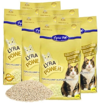 Lyra Pet Tofu Katzenstreu 15 kg