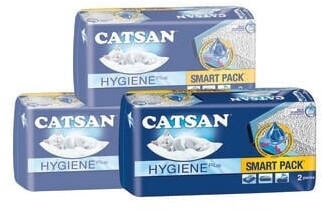 CATSAN Katzenstreu Smart Pack 3 x 2 Pack