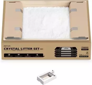 Petkit Kristallkatzenstreu 4 Beutel (Exklusiv für PUROBOT CRYSTAL DUO)