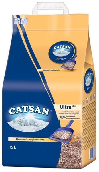 CATSAN Ultra plus Klumpstreu 15l