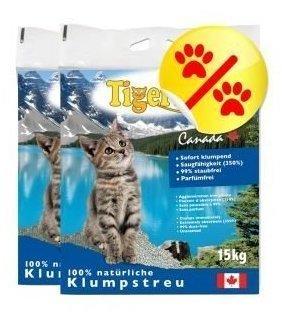 Tigerino Katzenstreu Canada Babypuder 12kg
