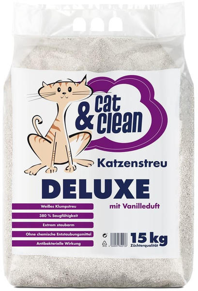 Cat & Clean Katzenstreu de Luxe (15 kg)