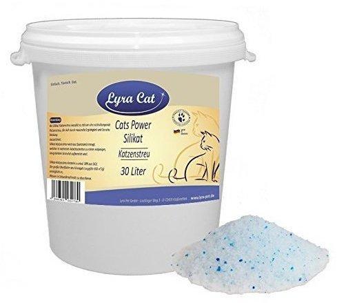 Lyra Pet 30 L Cats Power Silikat Katzenstreu clean + magic in 30 L Tonne