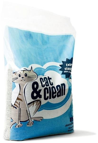 Cat & Clean Katzenstreu Sensitive mit Babypuderduft 10kg