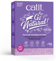 - Pea Husk Pellet Clumping Cat Litter - Lavender - 5.6 kg