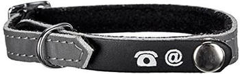 Bobby Reflective cat collar with adress tag grey