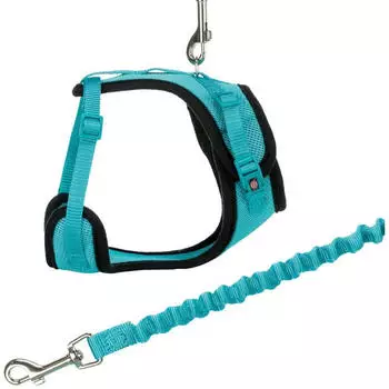 Trixie Mesh Y-Geschirr Katze mit elastischer Leine 39-60 cm