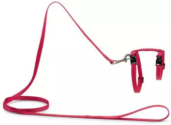 Beeztees Geschirr Katzengeschirr Uni Nylon rosa
